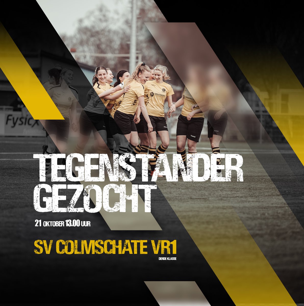 SVCVR1ZA's tweet photo. We ziin op zoek naar een tegenstander voor zaterdag 21 oktober. Om 13.00 uur kunnen we aftrappen in Deventer. Wij spelen 3e klasse, een tegenstander uit 2e, 3e of 4e klasse is prima!  

@oefenduels @Oefennoordoost @Oefen_Wedstrijd @OefenwedstrOost https://t.co/yJ2OHClIT9