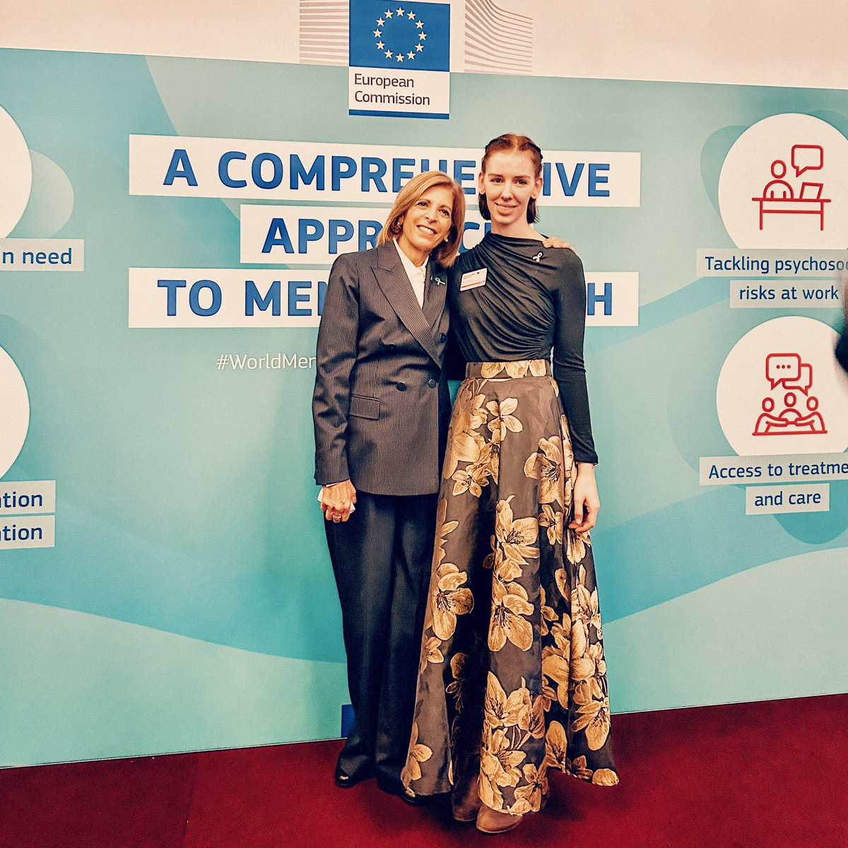 nickipleeeeease's tweet photo. The @EU_Health conference on #WorldMentalHeathDay was an experience like no other. Representing @CancerEurope and giving cancer patients &amp; survivors a voice that is valued on such a high level was an absolute honor. Thank you @SKyriakidesEU for making this magical event happen! https://t.co/Lv9HvAIOIl