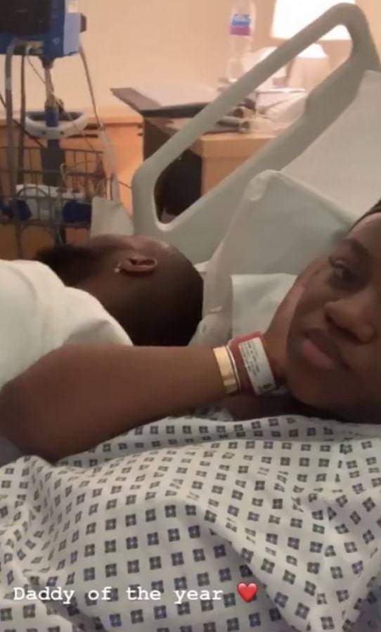 Davido and Chioma gave birth to twins. 🥰