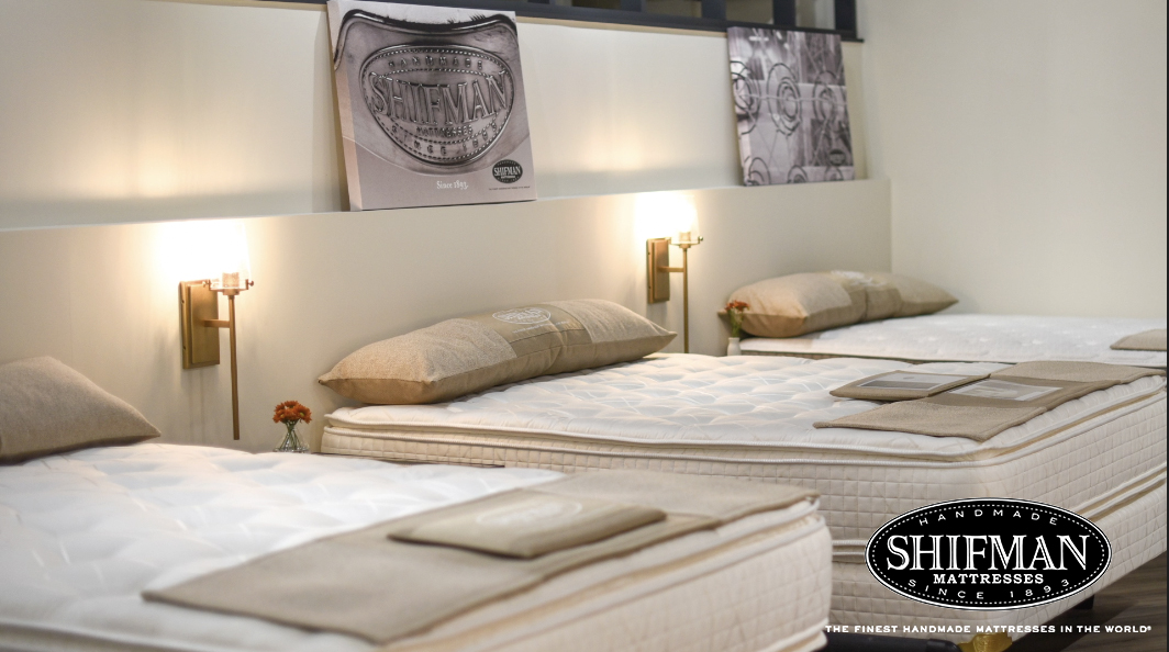 ShifmanMattress's tweet photo. Visit the Shifman Mattresses showroom during High Point Market and immerse yourself in the luxury of real quality craftsmanship.
108 E. Martin Luther King Jr. Dr., 3rd Fl., High Point, NC 27260
#ShifmanDifference #naturalmaterials #HighPointMarket #LuxuryMattresses https://t.co/Omp8TW2eil
