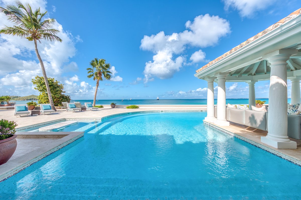 SXMSIR's tweet photo. Escape the hustle and bustle and experience the luxury of Petite Plage 5 in Grand Case, St. Martin this holiday season! Our 6 bedroom villa offers the perfect tranquil getaway for you and your loved ones! #GrandCase #StMartin #VillaGetaway #Sxm https://t.co/Umt27QeUdT https://t.co/yaPLW7uWKP
