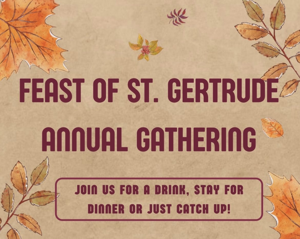 Mme_Marchand's tweet photo. Our Feast Day is fast approaching! Message me to get more details about our annual gathering! 🐊#alwaysagator https://t.co/Uy9zU5JelR
