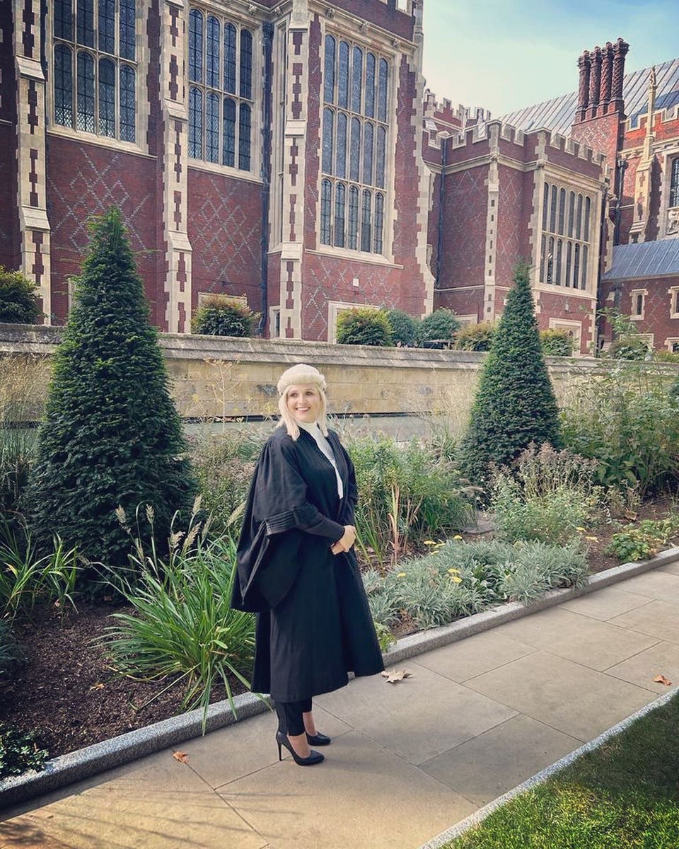Today I was called to the Bar of England and Wales and I started my new career last week… I’m now a Pupil Barrister and could not be any happier 🤩😄