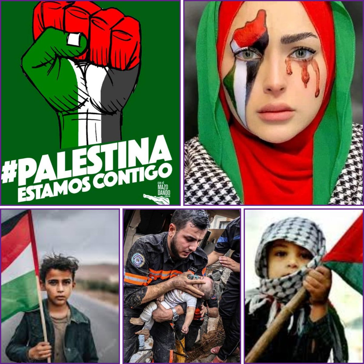 Tras años de sufrimiento, Palestina dice BASTA, YA BASTA. Es hora de que el pueblo palestino consiga su libertad y sus derechos. Ha llegado la hora de la primavera palestina, de la independencia.

PALESTINA LIBRE ❤🖤

#JuventudPatriotica 
#ComunaYProducción

@HoyPalestina