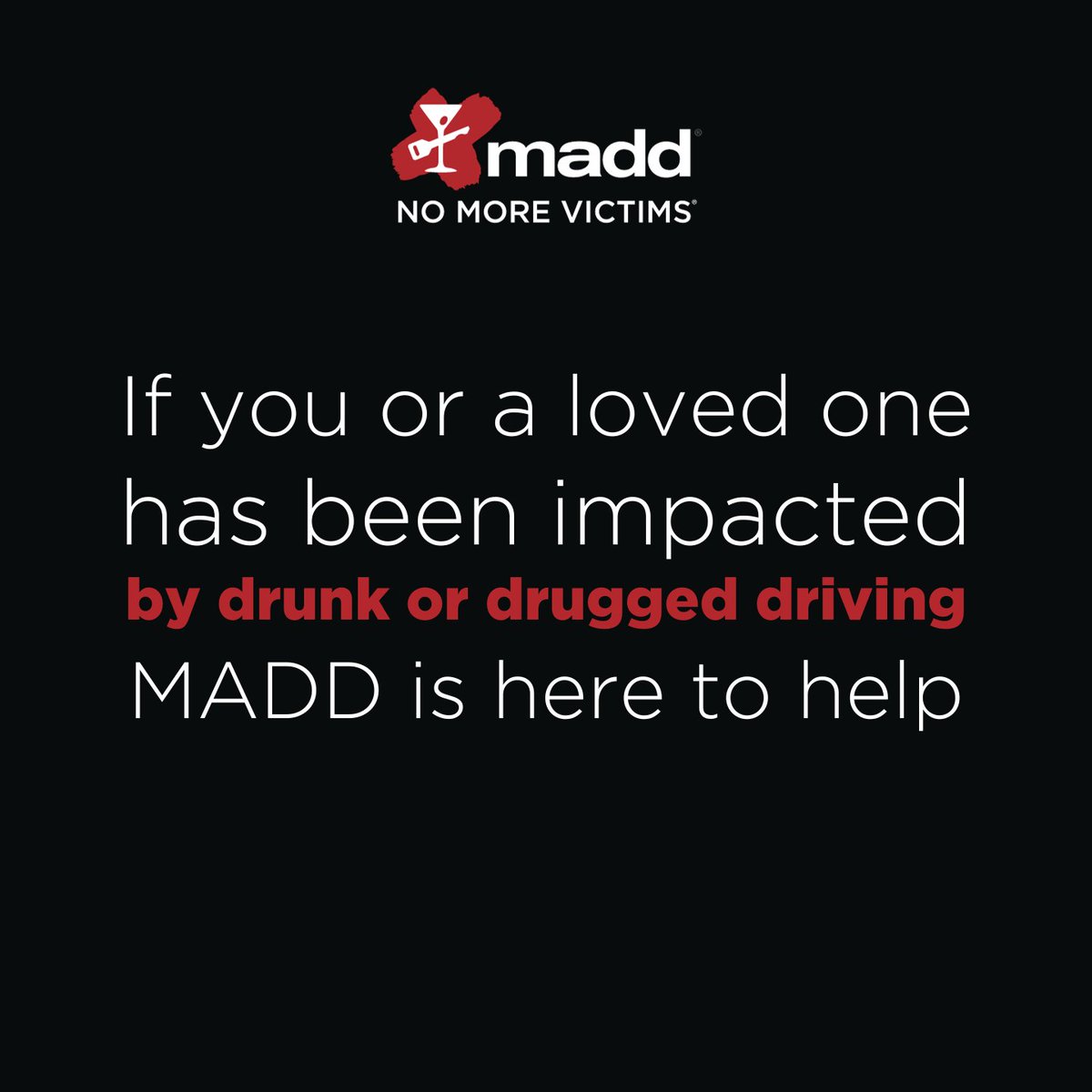 madd_fl's tweet photo. On #WorldMentalHealthDay, remember that MADD is here for you. MADD offers support and resources for those who have been impacted by impaired driving. Call our 24/7 Helpline or visit https://t.co/iMpQRZ9SAp. #NoMoreVictims #MentalHeath https://t.co/tLZt3SGTN9