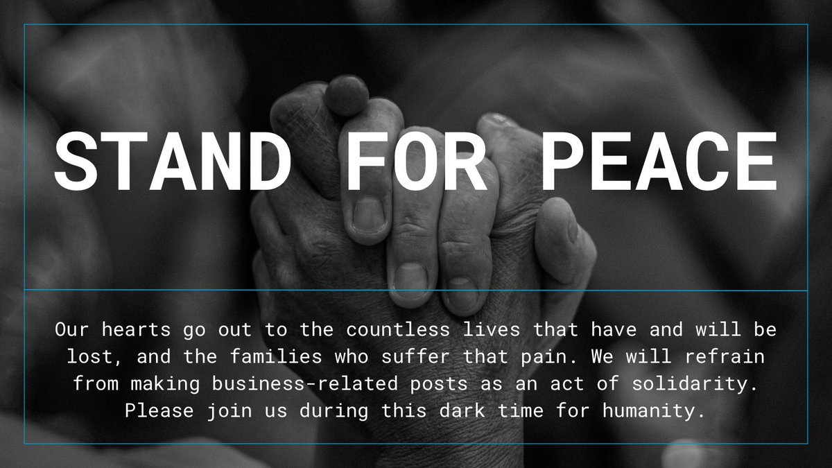 Stand for peace!
#peace