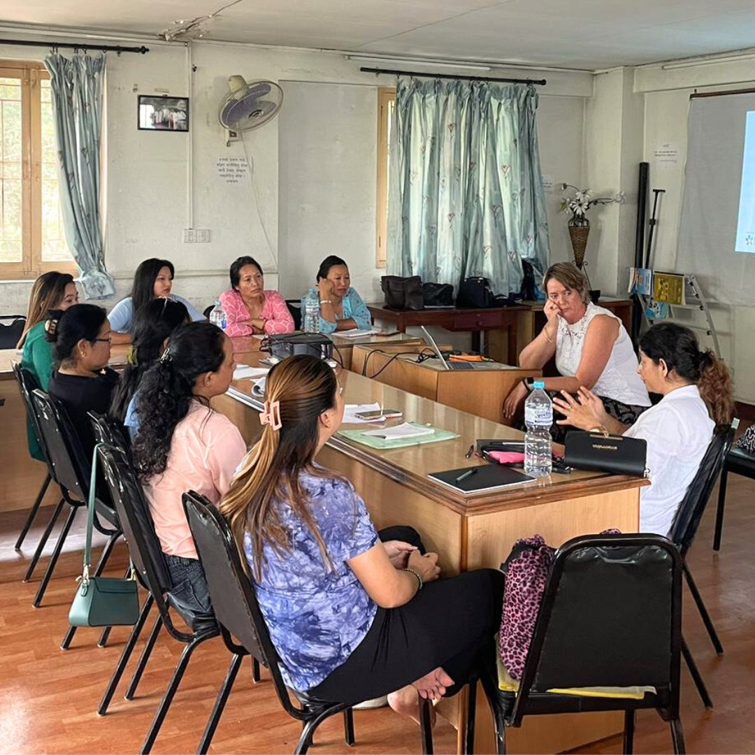 On #WorldMentalHealthDay CLEFT is in Nepal, dedicating the week to training, education & collaboration. Today, Kate ran a session showcasing the vital role of psychology in cleft care. Nepal's healthcare workers cover many aspects of cleft care, from nursing to psychology & more