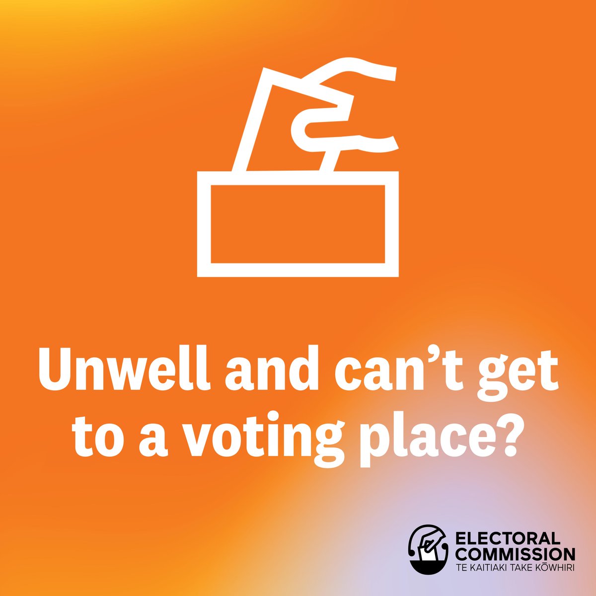 If you’re unwell with measles or another illness and you can’t get to a voting place there are other ways to vote.

🗳️ You can ask someone to collect your voting papers for you. You will need to complete a form to authorise someone to collect voting papers on your behalf.
