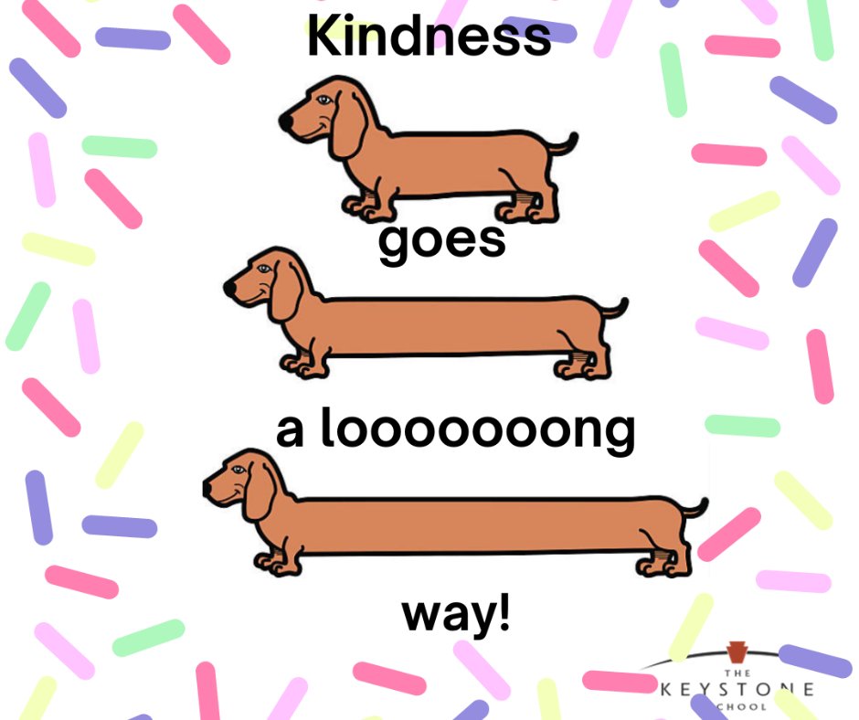 learnatkeystone's tweet photo. Here at Keystone, we believe that little acts of kindness can go a LONG way! Join us as we #makekindnessthenorm ! #thekeystoneschool #spreadkindness #kindness #bekind #smallacts #bekind #livewhilelearning #onlinelearning #onlineschool #homeschool #randomactsofkindness #RAK2023 https://t.co/ET3yF1TRg3