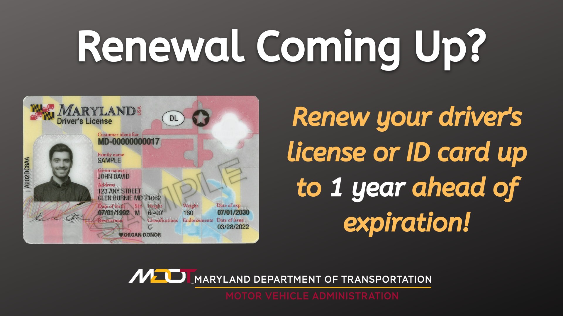 Login, Driver License Renewal and Address Change