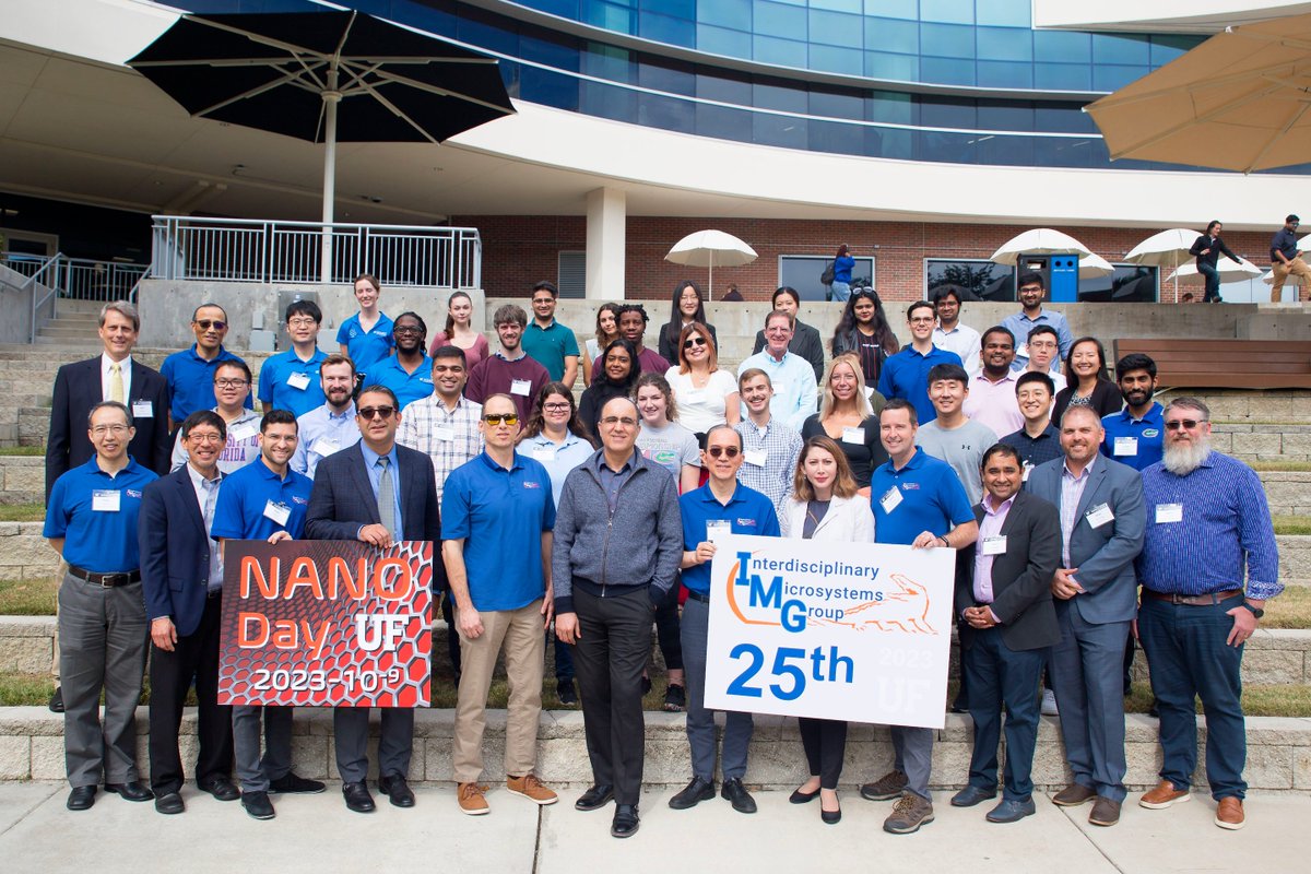 Thank you to all who made it to the 25th Anniversary IMG Symposium for NanoDay 2023!  Our keynote and student speakers, poster presenters, and industry professionals all made this an excellent event!  IMG is glad to show how we are pushing the field of nanotechnology forward!