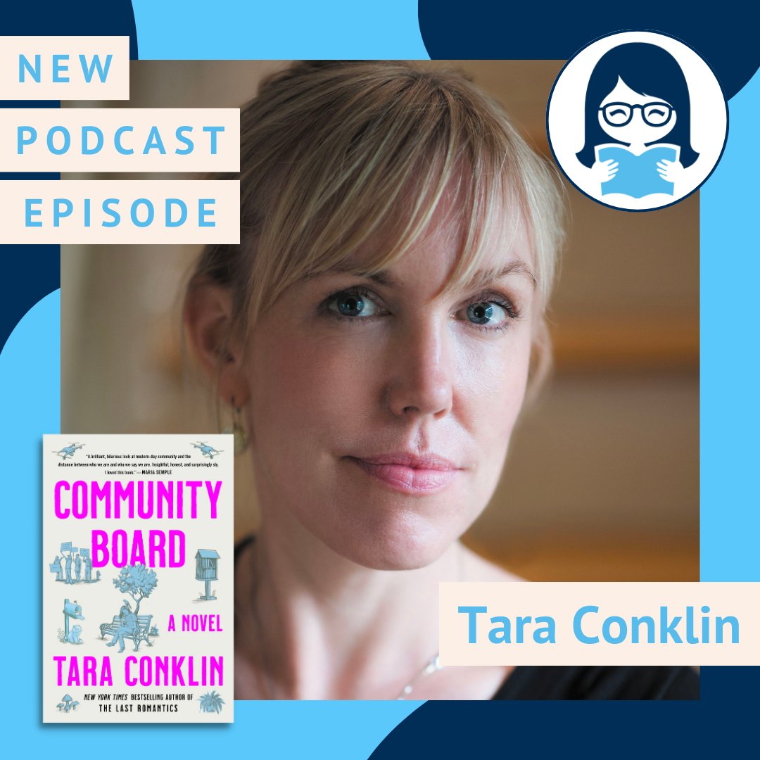 🎙️New podcast episode with @TEConklin, author of COMMUNITY BOARD! 🎧 Listen now: podcasts.apple.com/us/podcast/tar… #literarypodcast #podcast #books #booklovers #booktwitter #readers