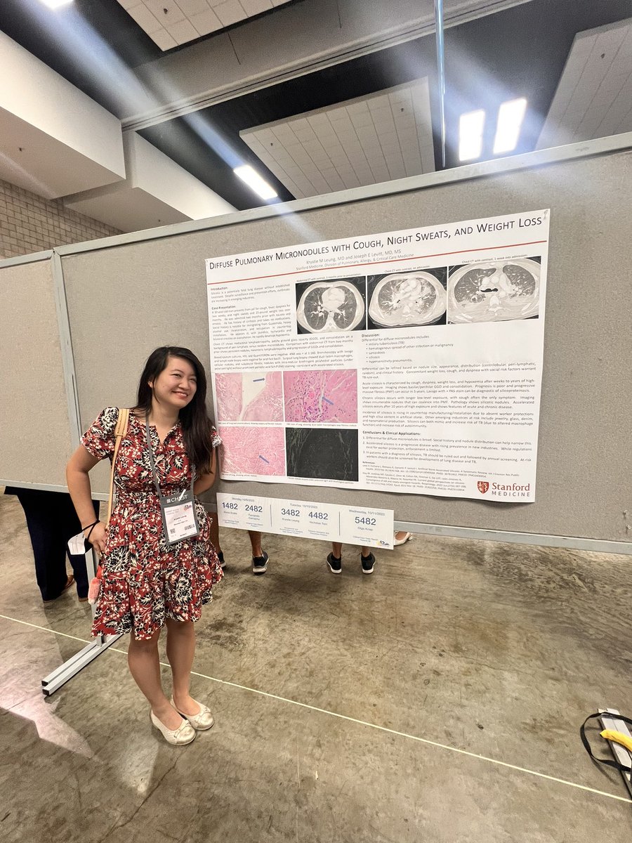 Stanford PACCM (@stanfordpaccm) on Twitter photo Come check out a great diagnostic dilema case at #CHEST2023
Dr. Leung, 2nd year, Pulmonary, Critical Care and Sleep Medicine Fellow
<a href="/StanfordDeptMed/">Stanford Department of Medicine</a> <a href="/StanfordMed/">Stanford Medicine</a> Come check out a great diagnostic dilema case at #CHEST2023
Dr. Leung, 2nd year, Pulmonary, Critical Care and Sleep Medicine Fellow
<a href="/StanfordDeptMed/">Stanford Department of Medicine</a> <a href="/StanfordMed/">Stanford Medicine</a>