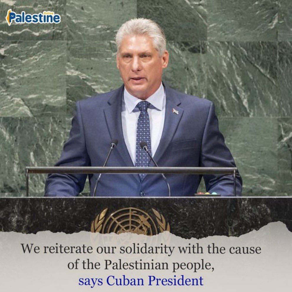 HalalNation_'s tweet photo. Cuba 🇨🇺 stands with Palestine 🇵🇸 🤍 https://t.co/fqm6Mf6SKV