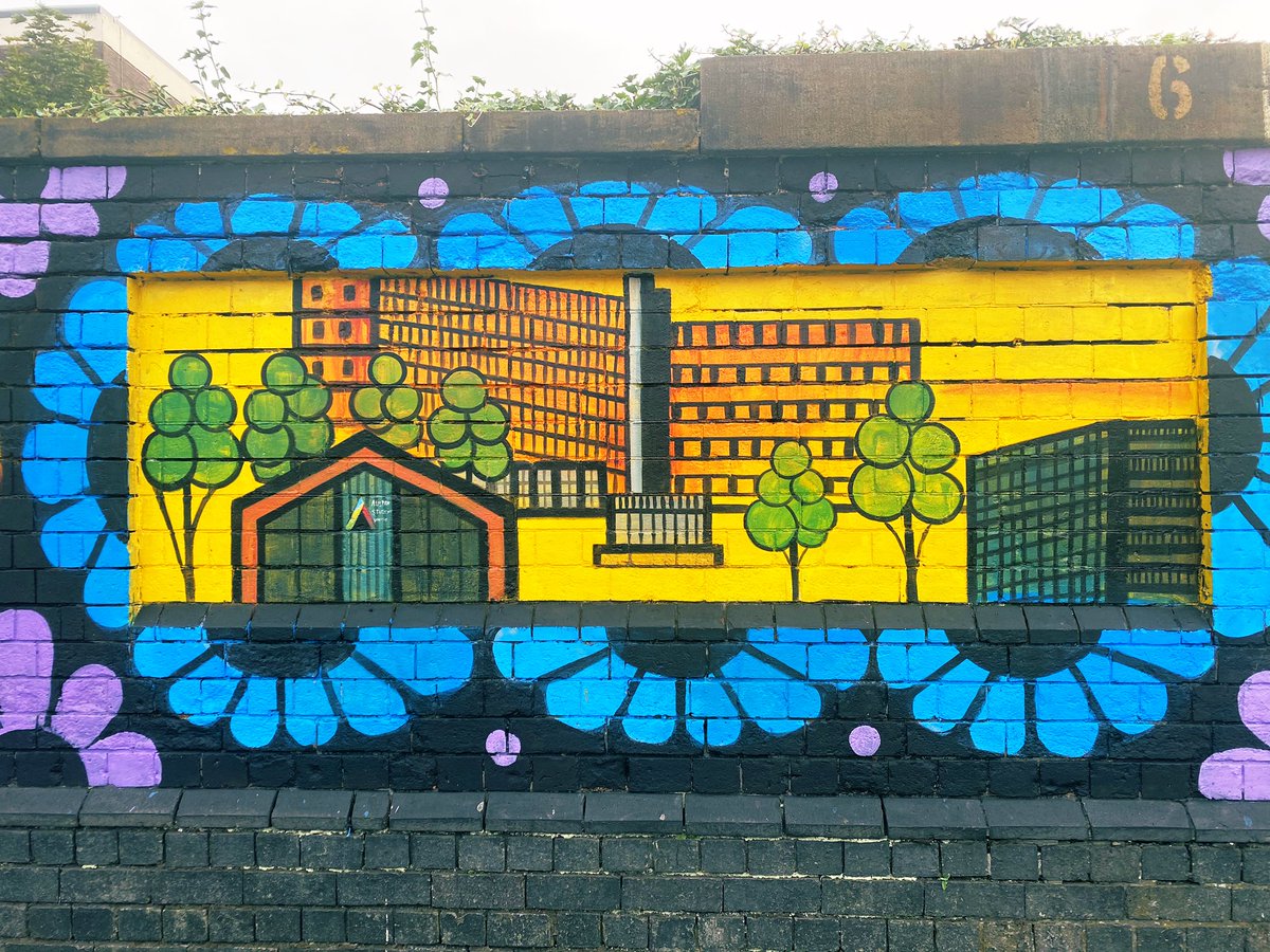 Celine_Benoit_'s tweet photo. Such a privilege to partner with @DESIblitz to mark the 45th anniversary of the Grunwick Dispute 

Aston estates now firmly beyond the triangle, right there in the middle of Soho Road - near several of our community partners

Thanks @truck_artist for bringing this mural to life! https://t.co/MYSMYr9oaA