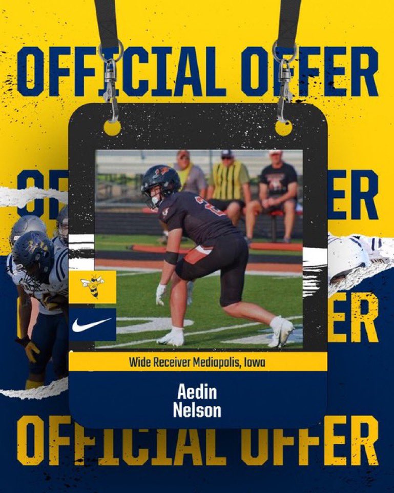 After a great conversation with <a href="/BirgeAndrew/">Coach Andrew Birge</a> I’m blessed to receive an offer to play for <a href="/GracelandFB/">Graceland Football</a>. <a href="/BrianBorrison/">Brian Borrison</a>