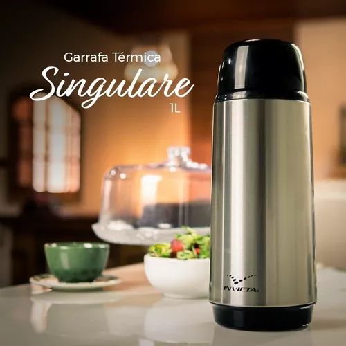 Garrafa Térmica Inox Singulare 1L Invicta