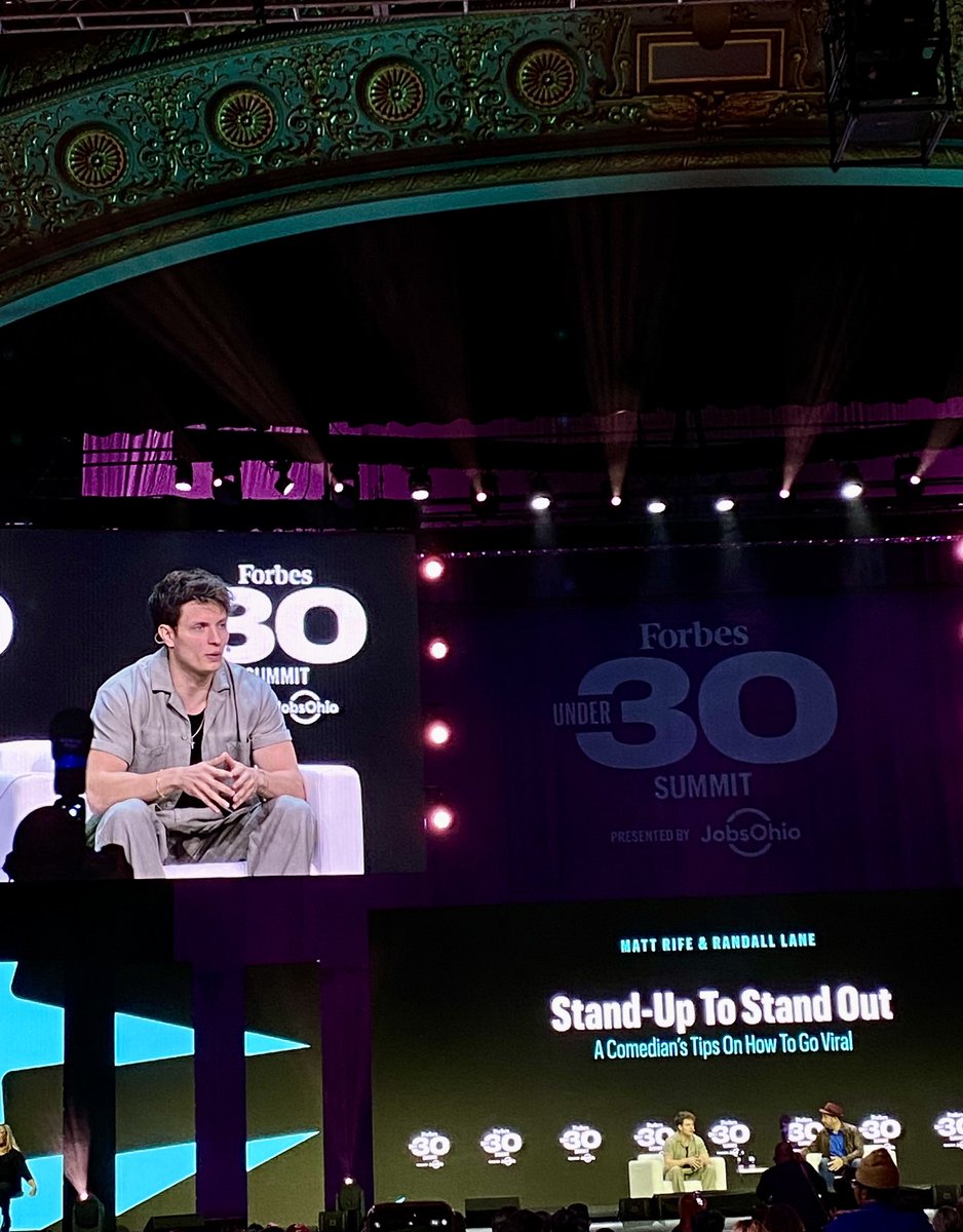 .<a href="/mattrife/">Matt Rife</a> is actually so inspiring. 
#ForbesUnder30