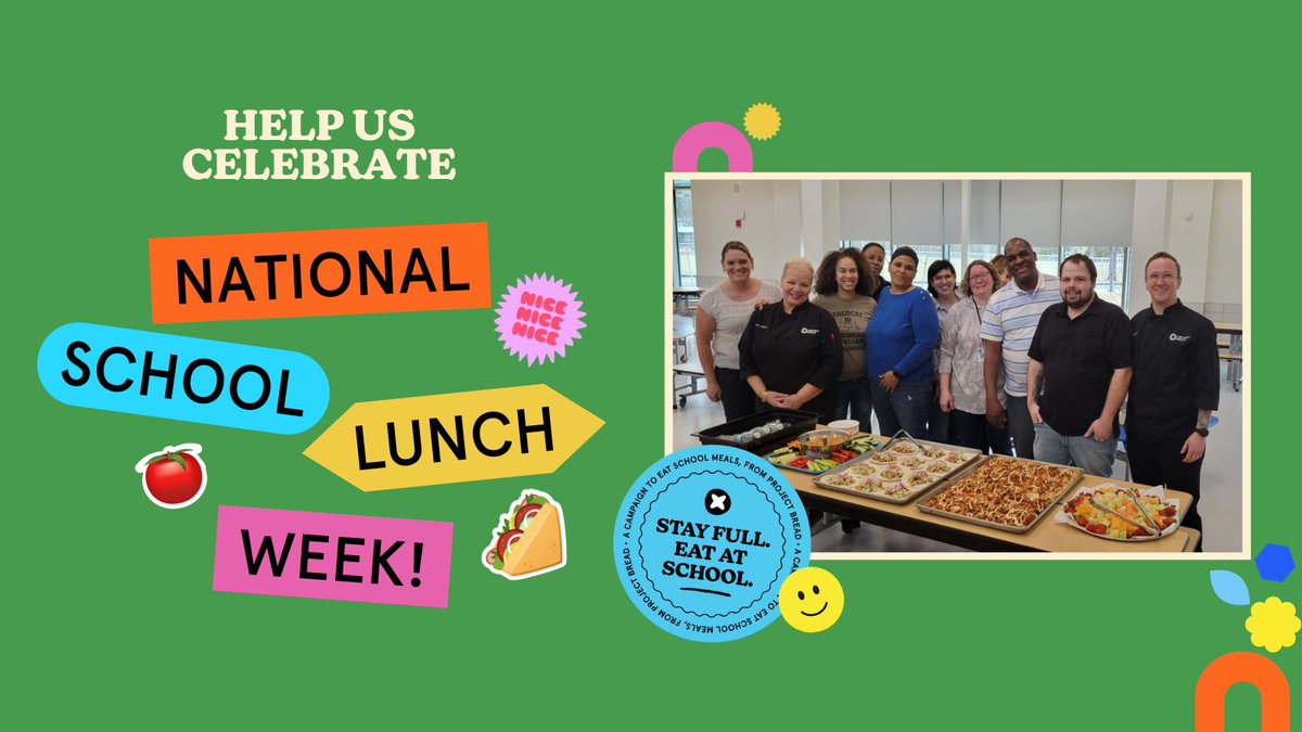 Fuel up for success with #SchoolMealsforAll! #NSLW is here, & we’re raising our lunch trays to thank the school nutrition staff who ensure students have access to nutritious breakfast & lunch every day.