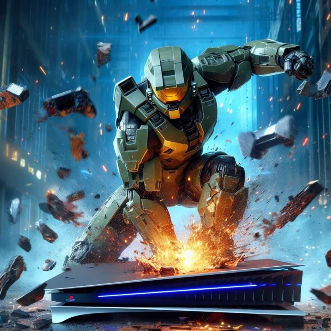 alemoika's tweet photo. Sin contexto. . @XboxMexico @PlayStation_LA https://t.co/kVIMuCKMqj
