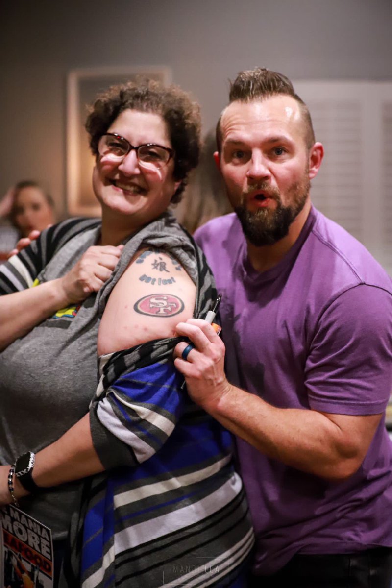 Once I showed @DerrickMTV my tattoo, he knew I was the potato from Twitter :). Had such a great time!!!! #FTTB #TheChallenge #ChallengeMania