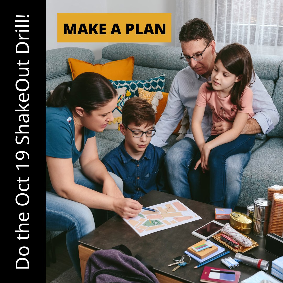 PreparedBC (@preparedbc) on Twitter photo Planning ahead & knowing what to do during an earthquake can prevent injuries & save lives.
โ๏ธMake a home emergency plan: PreparedBC.ca/emergencyplan
โ๏ธPractice Drop, Cover & Hold on during the #ShakeOutBC drill on ๐๐๐ญ ๐๐ ๐๐ญ ๐๐:๐๐๐๐
๐Register: ShakeOutBC.ca Planning ahead & knowing what to do during an earthquake can prevent injuries & save lives.
โ๏ธMake a home emergency plan: PreparedBC.ca/emergencyplan
โ๏ธPractice Drop, Cover & Hold on during the #ShakeOutBC drill on ๐๐๐ญ ๐๐ ๐๐ญ ๐๐:๐๐๐๐
๐Register: ShakeOutBC.ca