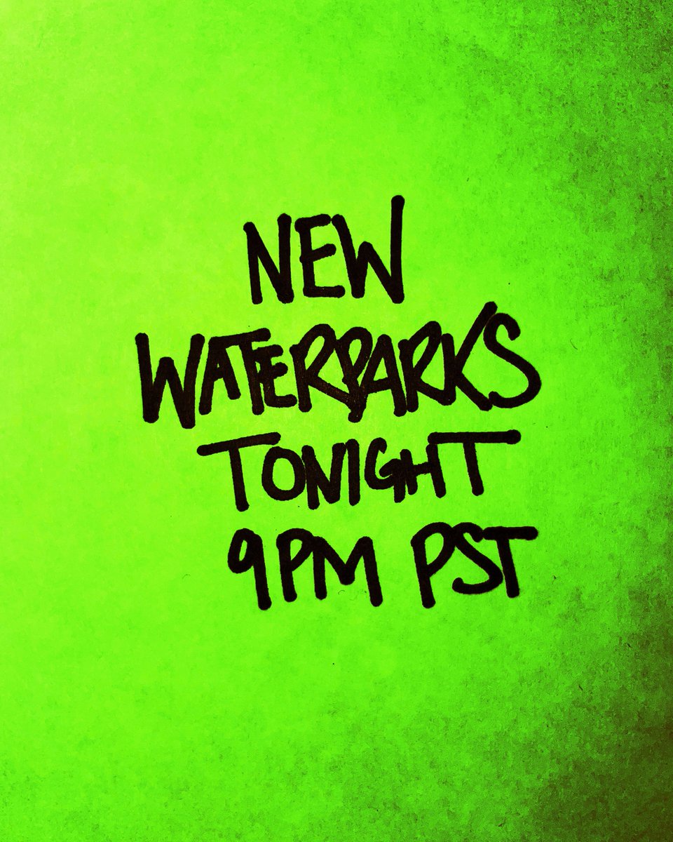 WATERPARKS tweet media