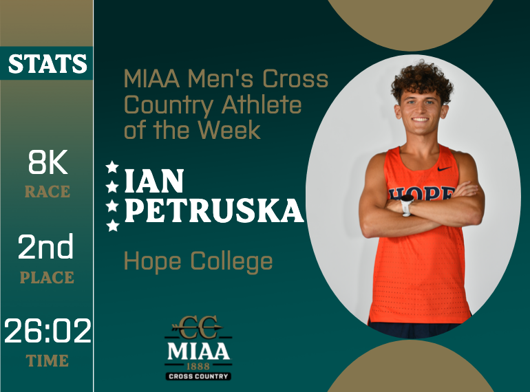 MIAA1888's tweet photo. #D3MIAA Cross Country Athletes of the Week | October 10, 2023 👟
Men’s:
Ian Petruska, @HopeAthletics
https://t.co/LsZK6o8wEk
Women’s:
Rebecca Markham, @HopeAthletics
https://t.co/J8IDP6tUmv
#MIAAxc #GreatSince1888 https://t.co/tLBxCjtkjL