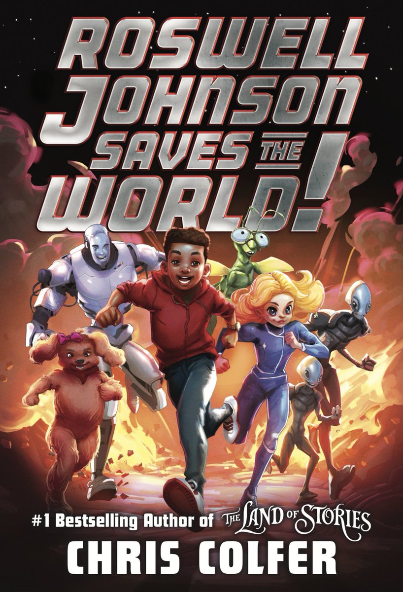 I am so excited to finally announce my new book #RoswellJohnsonSavesTheWorld will hit shelves on June 4th, 2024! I’ve never had so much fun writing a book. I can’t wait for you to meet Roswell and his quirky alien friends! apnews.com/article/chris-…
