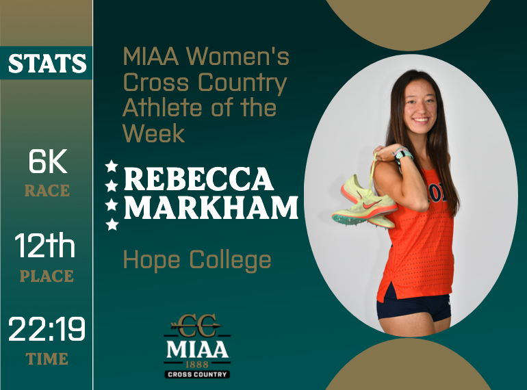 MIAA1888's tweet photo. #D3MIAA Cross Country Athletes of the Week | October 10, 2023 👟
Men’s:
Ian Petruska, @HopeAthletics
https://t.co/LsZK6o8wEk
Women’s:
Rebecca Markham, @HopeAthletics
https://t.co/J8IDP6tUmv
#MIAAxc #GreatSince1888 https://t.co/tLBxCjtkjL