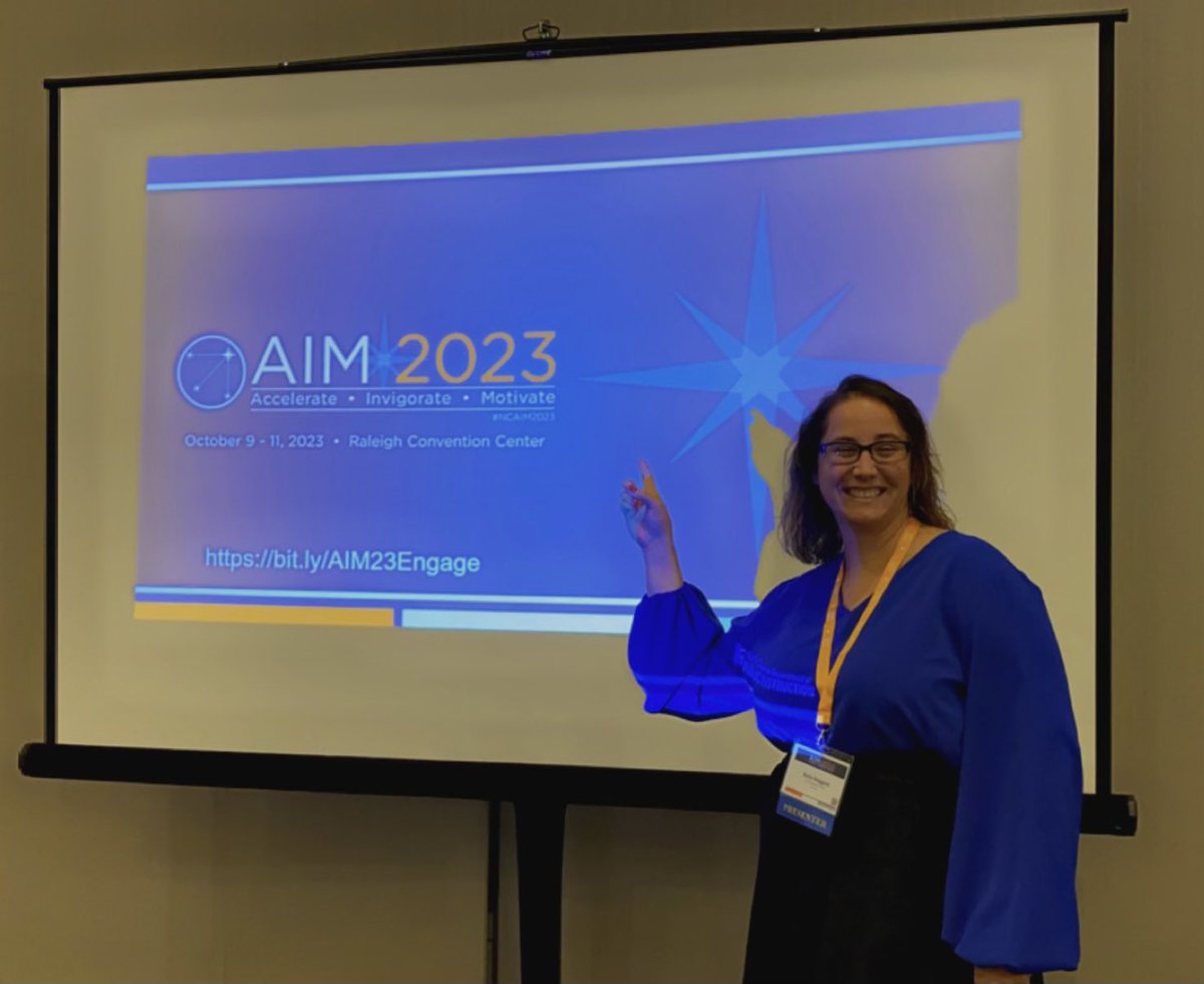 Kelly Hoggard (@champforkids) on Twitter photo 🎉Shout Out 🎉 to the awesome participants in my Engagement session <a href="/AIM_NCDPI/">NC AIM Conference</a>
It was great sharing and learning with you! Proud to represent <a href="/CamdenSchoolsNC/">Camden County Schools</a>
#NCAIM2023 #champforkids 🎉Shout Out 🎉 to the awesome participants in my Engagement session <a href="/AIM_NCDPI/">NC AIM Conference</a>
It was great sharing and learning with you! Proud to represent <a href="/CamdenSchoolsNC/">Camden County Schools</a>
#NCAIM2023 #champforkids