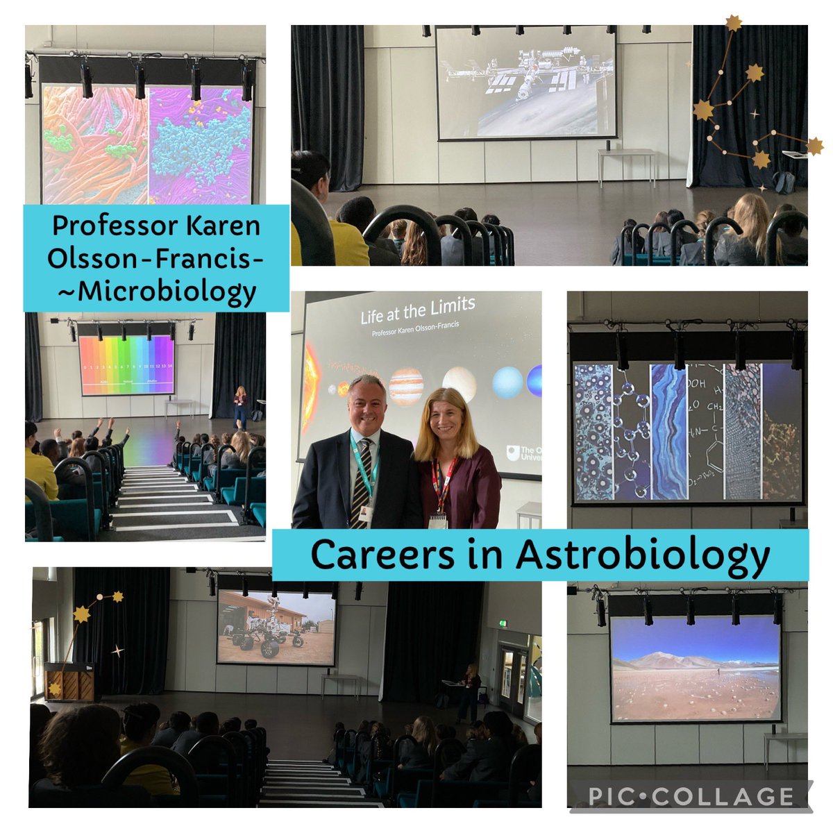 WHAT an inspirational assembly! #spaceweek #careersinspace