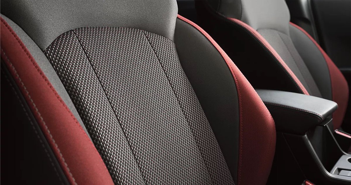 Taking interiors to new heights 🌹 #ImprezaRS 

Premium interior including unique RS Cloth upholstery with red accents and contrast stitching 🚩

#Subaru #SubaruStyle #SubaruImpreza #InteriorGoals #CarInterior #CarGoals #LuxuryInterior #LuxuryStyles #RedInterior