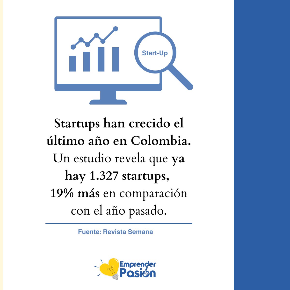 ¡Emprender con pasión! 🚀

#emprendimiento #EmprenderPasión #EmprenderEsClave #startups #Colombia