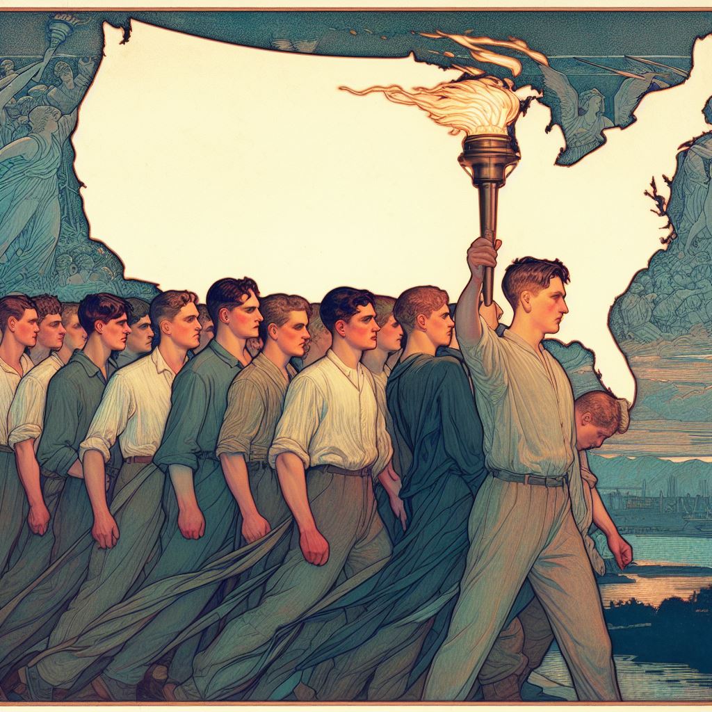 AmericanaAesth's tweet photo. Be a torchbearer, set an example of yourself, and inspire others for greatness. https://t.co/g5Ly7zuZxt