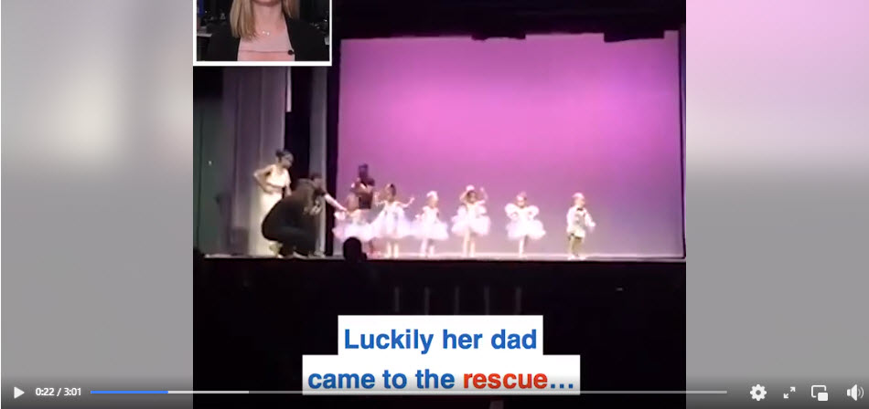 Too cute! Share with your #DanceStaff and #DanceInstructors at your #DanceStudio.  #SuperDad #FatheroftheYear  facebook.com/DailyMail/vide…