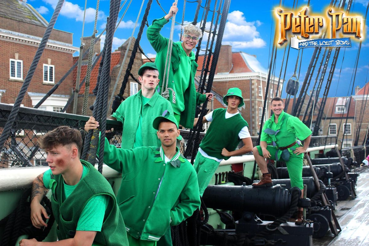 Hang out at Hartlepool Town Hall Theatre this Christmas, the whole gang's here! Ruff Diamond- internationally acclaimed Hip Hop dance group star as the Lost Boys in Peter Pan and the Lost Boys, our brand-new Christmas pantomime opening on the 10th of December! 🎄🎟🧚✨

BOOK NOW