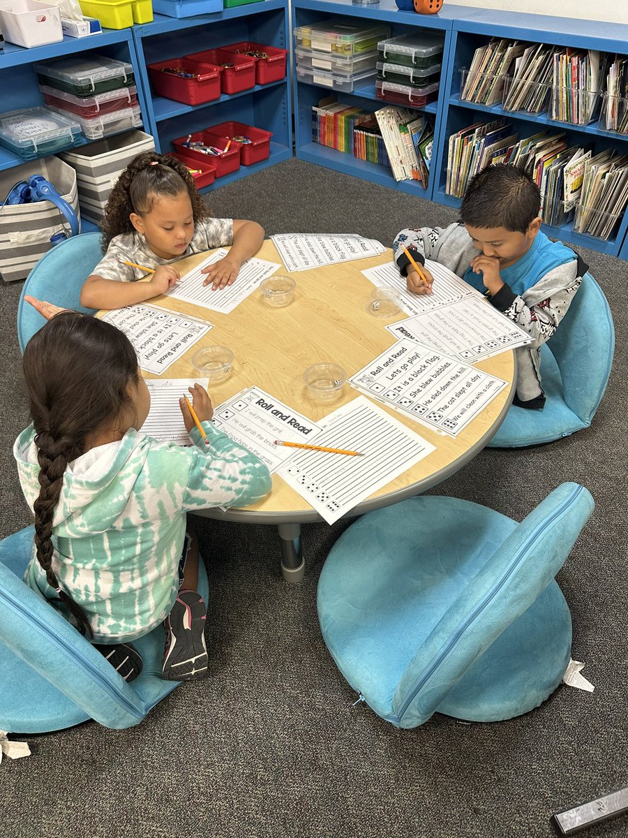 Maple scholars today during small group instruction. 📖🏫