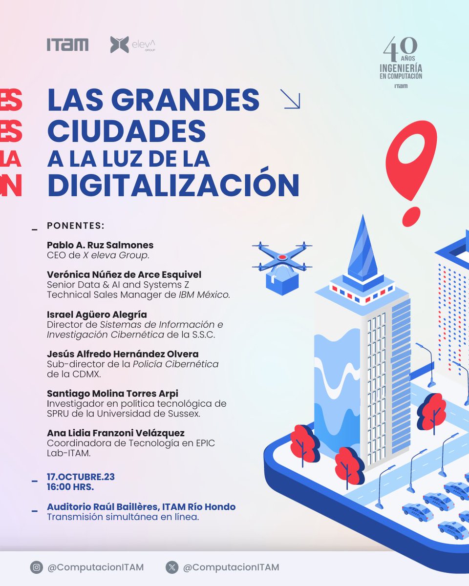 Estamos a una semana exactamente de que esto suceda.

No se pierdan la oportunidad de presenciar y participar en este intercambio de ideas.

Entrada libre.

¡También se transmitirá en línea!

Si quieres el link de acceso a la sesión, escríbeme a: maximiliano.xeleva@gmail.com
