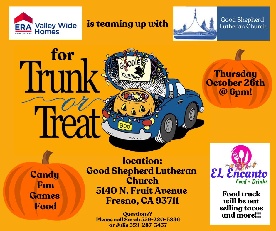 Lisa_Sarah_RE's tweet photo. We have our first donations for #trunkortreat!! Woohoo!! https://t.co/Tr6mUOlZn5