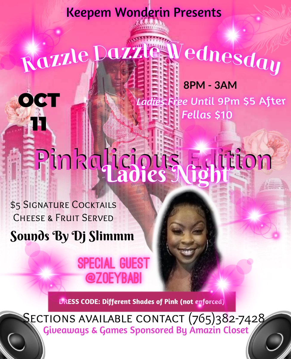 Keepem_Wonderin's tweet photo. Tomorrow is Razzle Dazzle Wednesday at Legacy Lounge pull up on meeeeee https://t.co/md8O44zEfY