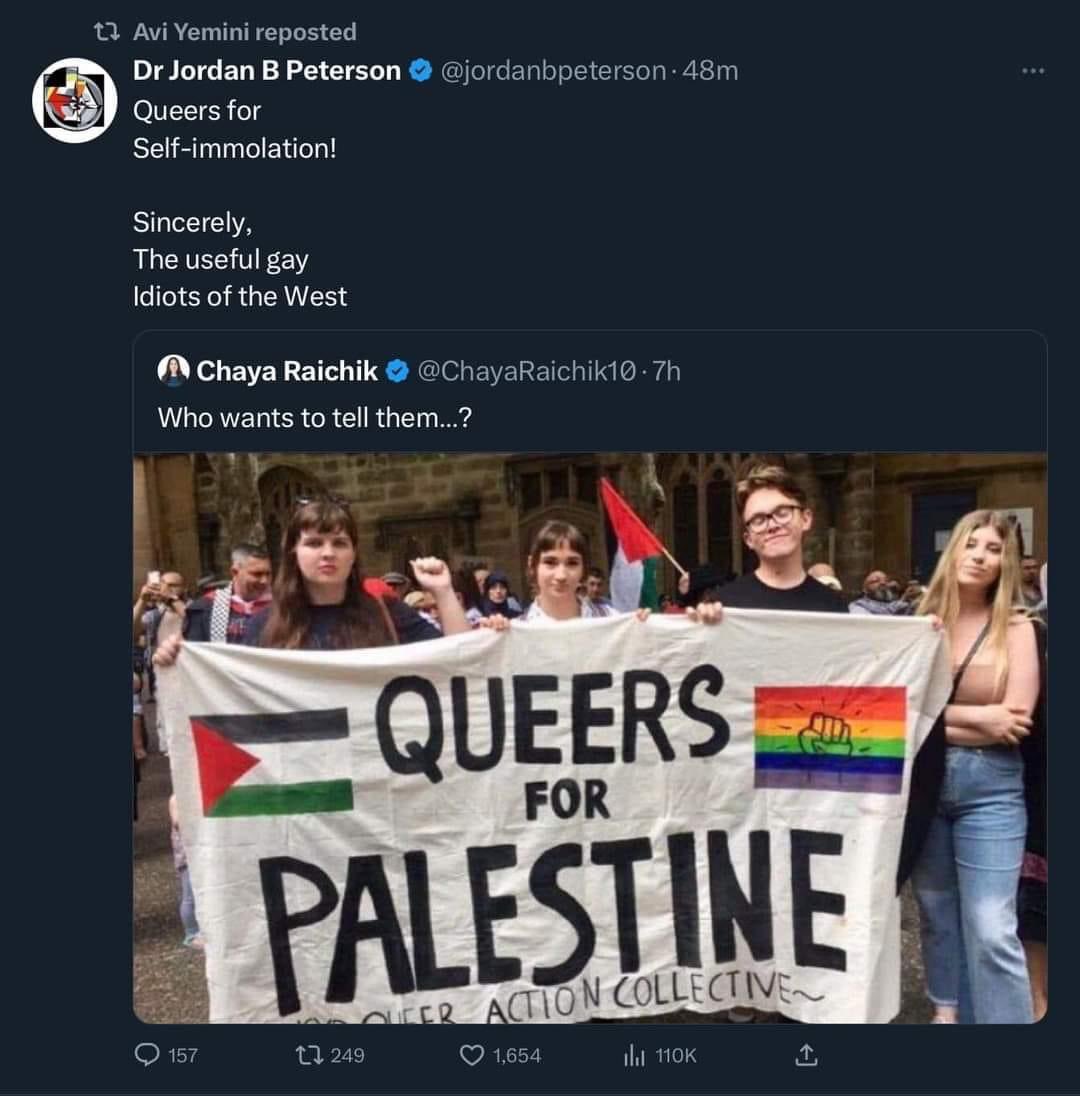 GwynninPA's tweet photo. Should we tell them what would happen to them if they lived in Palestine? 😙
#LGBTQ #Palestine https://t.co/zuLEoOR6kn