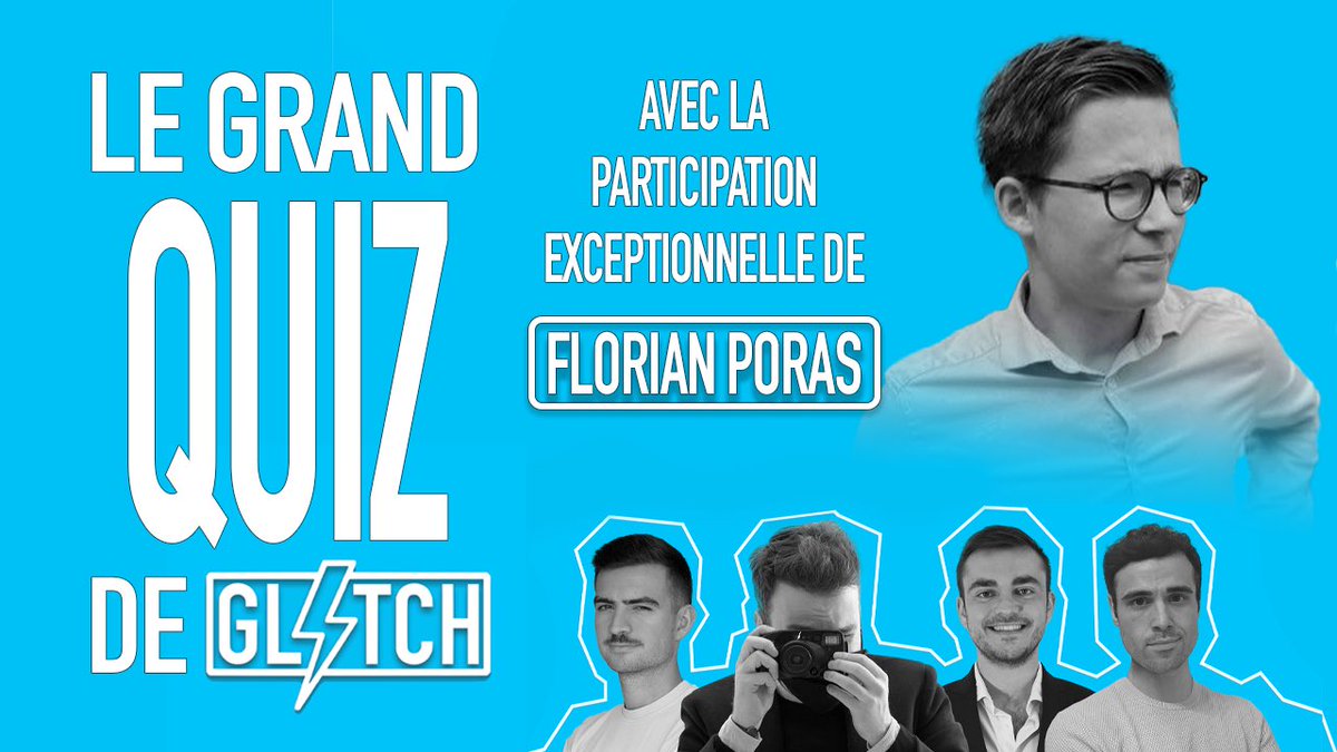 glitchlepodcast's tweet photo. « Le Grand Quiz de Glitch »

Cette semaine, retrouvez @AndoniOspital @ogalup Lux et Zak dans un épisode spécial de questions de culture générale animé par @porasflo 

https://t.co/4O0A1NrRqu

#glitch #glitchlepodcast #quiz #culture 
#podcast https://t.co/r0N95T8roW