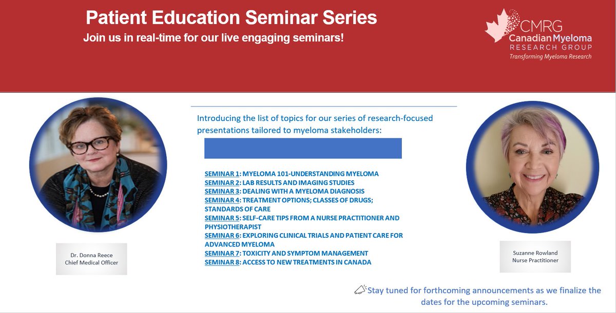 📢 Don't miss out on our upcoming 2nd seminar! Just a friendly reminder that our seminar on Lab Results and Imaging Studies is happening on Thursday @5PM!  It's not too late to register and gain valuable insights into this important topic. Register here: us06web.zoom.us/meeting/regist…