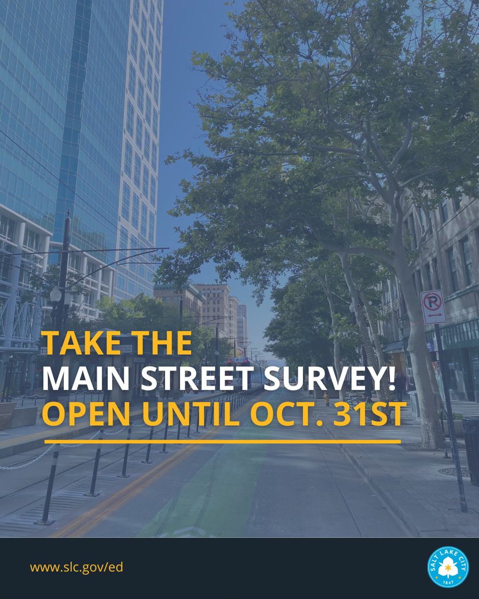 slcecondev's tweet photo. In phase 1 of the Main Street survey, Salt Lakers sought enhanced green spaces, dining, events, versatile areas, public art, and a community market. The study team incorporated this feedback into 4 design concepts, now seeking feedback in phase 2 at https://t.co/zRKbwSuVuY! https://t.co/AcsaJkbo1I