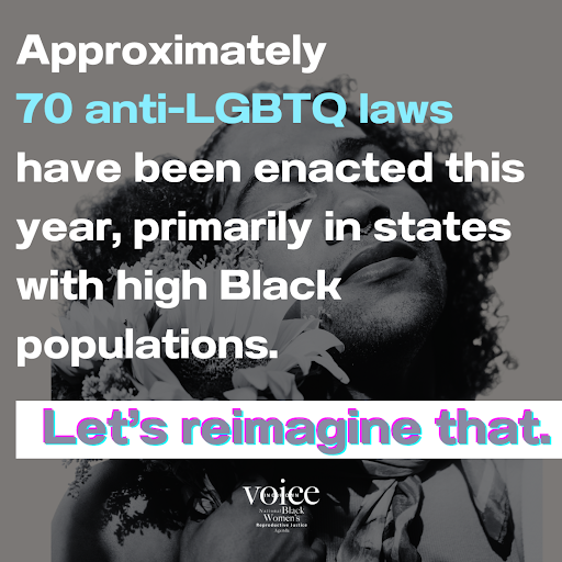 I’m imagining a future where Black women, girls, gender-expansive people and our families are centered in policymaking  ✊🏿✊🏾✊🏽

#ReimaginingPolicy2023 #HearOurVoices #ReproductiveJustice