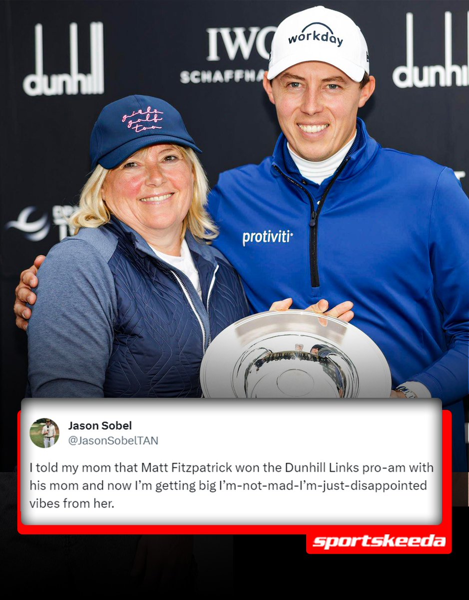 SportskeedaG's tweet image. Matt making the rest of us look like amateurs! 🤣

#MattFitzpatrick #DunhillLinks #DPWorldTour
