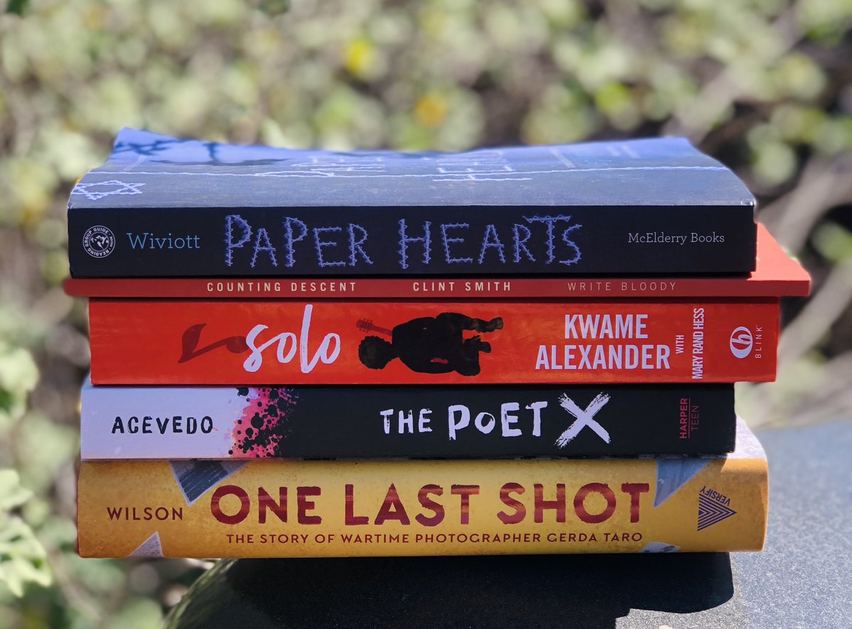 Thanks to SDAWP &amp; <a href="/Christine_Kane1/">ChristineKane</a> &amp; Elizabeth Lonnecker for the inspiration - It has been quite the Fall Break free verse reading feast!!! <a href="/ChristineSphar/">Christine Sphar</a> <a href="/SanDiegoAreaWP/">SDAWP</a>