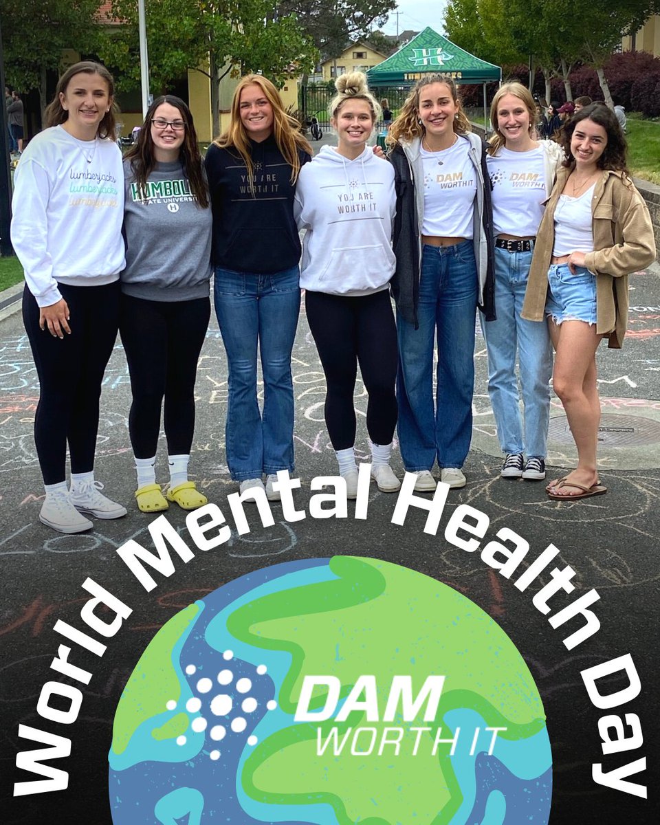 DamWorthIt's tweet photo. We can all agree that #WorldMentalHealthDay should be celebrated every day...but this is definitely a good start.

Thank you to everyone who has supported Dam Worth It and mental health awareness in general.

We can't wait for another year of ending stigmas 💛

#DamWorthIt https://t.co/ozZyJxCwdy