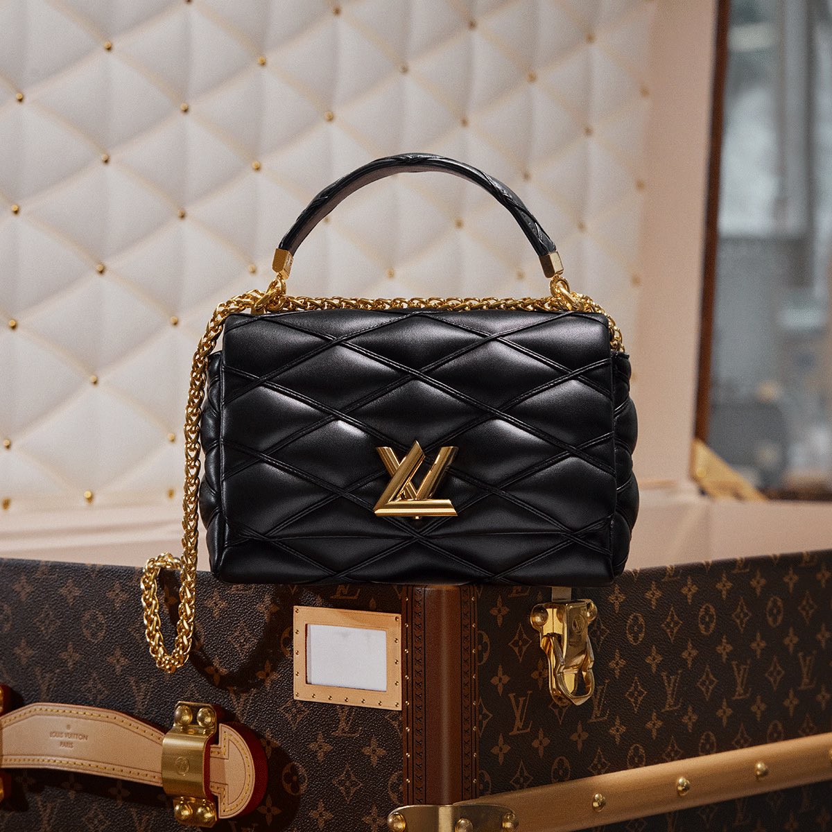 Louis Vuitton on X: Introducing the GO-14. Calling on #LouisVuitton's long- standing leatherworking craftsmanship – Malletage quilting, gilded  finishes, and refined interior details accentuate the #LVGO14 with a  timeless allure. Discover the iconic